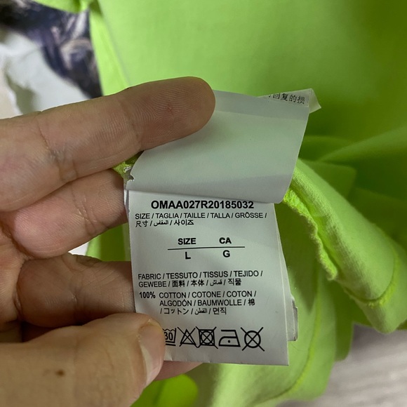 Off-White Virgil Abloh Arrows T-Shirt Preowned Size Large - Picture 8 of 11